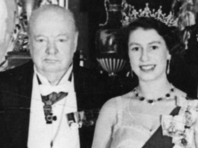 Winston Churchill acted as Britain's conservative Prime Minister from 1940 to 1945, and from 1951 to 1955, he is credited as the leader who "led Britain to victory in the second world war." Referring to her Majesty, Churchill said: “All the film people in the world, if they had scoured the globe, could not have found anyone so suited to the part.”
