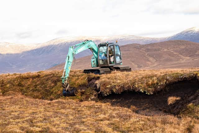 Peatlands, which cover around a fifth of Scotland's total land area, have a major role in fighting climate change due to their massive capacity for carbon storage