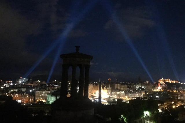 The ghost lights are being set out from cultural venues across Edinburgh.