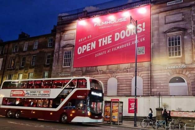 It is hoped Edinburgh's Filmhouse cinema will be able to reopen by the summer.