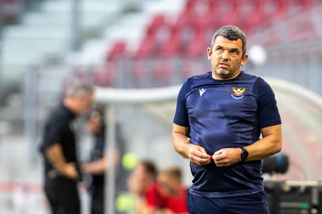 St Johnstone manager Callum Davidson says he is 'pretty relaxed' ahead of his side's Europa Conference play-off decider against LASK Linz.