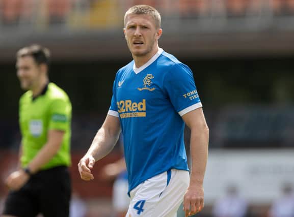 Rangers midfielder John Lundstram has earned praise from manager Giovanni van Bronckhorst for his performances in the wins over Hearts and Hibs. (Photo by Steve  Welsh/Getty Images,)