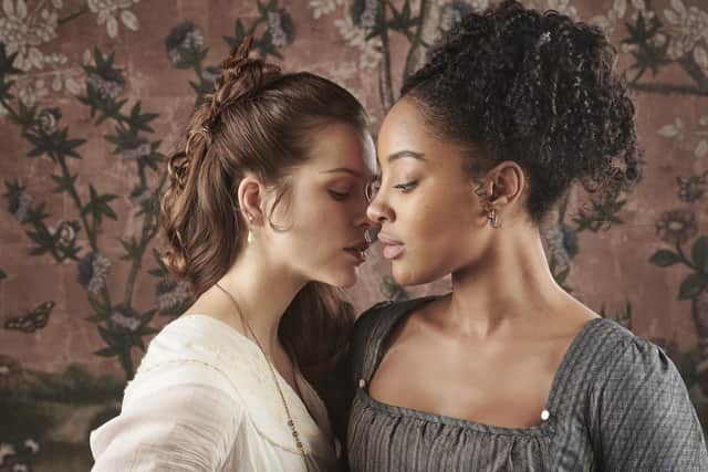 Karla Simone-Spence and Sopie Cookson in The Confessions of Frannie Langton