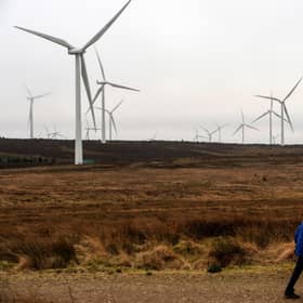 Long-duration energy storage technology can store energy for eight hours or more, smoothing out the intermittency of wind generation (Picture: Andy Buchanan/ AFP via Getty Images)