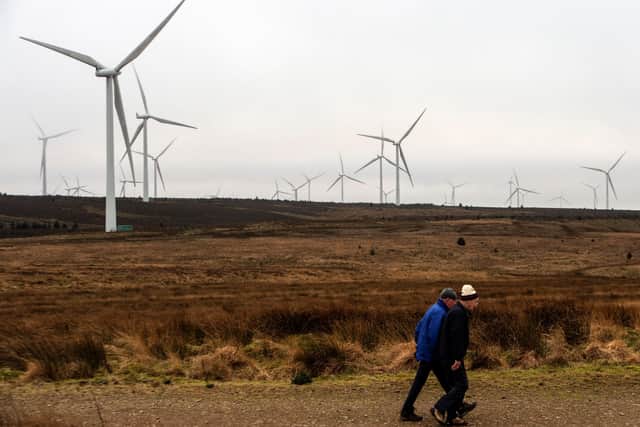 Long-duration energy storage technology can store energy for eight hours or more, smoothing out the intermittency of wind generation (Picture: Andy Buchanan/ AFP via Getty Images)
