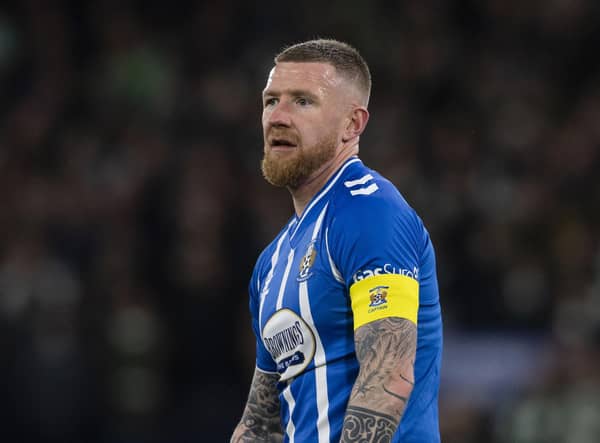 Kilmarnock skipper Alan Power believes Kimarnock can take heart from their Viaplay Cup semi-final display v Celtic (Photo by Craig Foy / SNS Group)