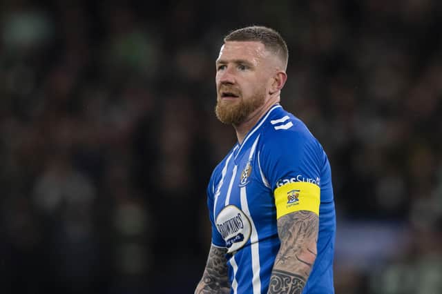 Kilmarnock skipper Alan Power believes Kimarnock can take heart from their Viaplay Cup semi-final display v Celtic (Photo by Craig Foy / SNS Group)