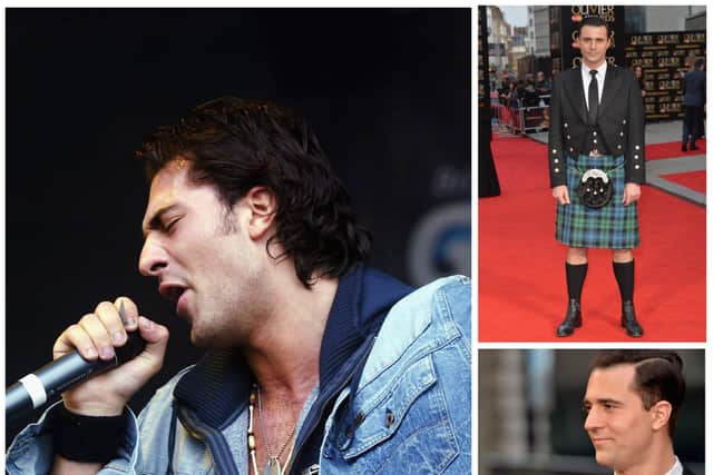 Glasgow-born Scottish singer, songwriter, musician, actor and film producer Darius Campbell-Danesh - also known by his stage name Darius - rose to fame after appearing on British TV talent show Popstars. Images: Getty