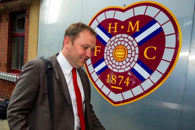 Ian Murray MP was Foundation of Hearts chairman in 2014 and 2015.