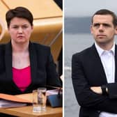 The Scottish Conservatives could lose their position as the second largest party at Holyrood, as the SNP secures an outright majority of seats, a bombshell new poll suggests.