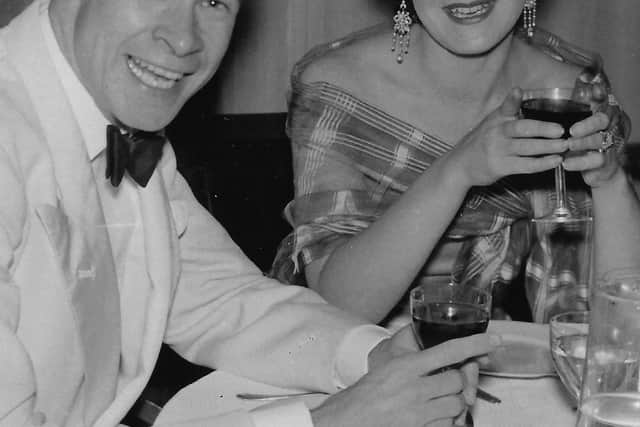Stanley Baxter and Moira Robertson were married for more than 45 years.