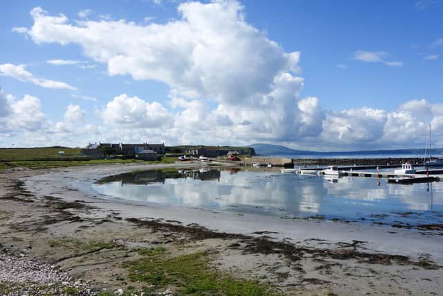Rathlin Island Beach and more peaceful times. PIC: Brian O'Neill/CC
