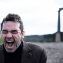 Scottish actor and Hibs fan Dougray Scott said he 'hated' wearing Rangers top in the film Twin Town.