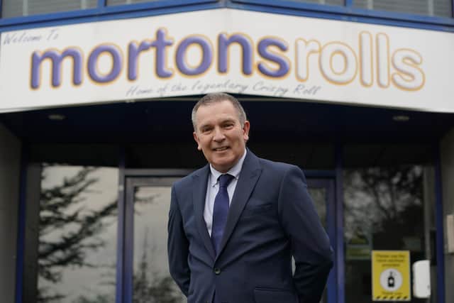 Alastair Sherry, MD at Mortons Rolls. Picture: Stewart Attwood.
