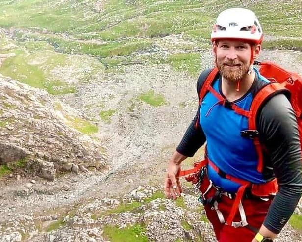 Widely respected: mountain guide Rob Brown fell to his death on Ben Nevis
(Pic: Andy Croy)