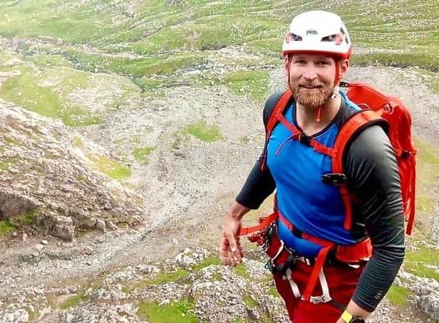 Widely respected: mountain guide Rob Brown fell to his death on Ben Nevis
(Pic: Andy Croy)