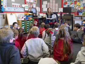 Scotland's poverty-related attainment gap is still too wide, the report said.