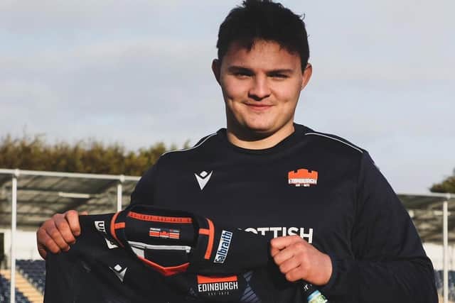 Paddy Harrison has signed a four-year deal with Edinburgh.