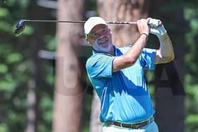 Erskine's Ronnie Clark pictured in action during last year's US Senior Amateur at Martis Camp golf course in Truckee, California. Picture: USGA