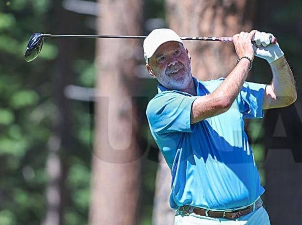 Erskine's Ronnie Clark pictured in action during last year's US Senior Amateur at Martis Camp golf course in Truckee, California. Picture: USGA