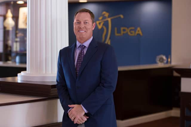Mike Whan is set to step down as LPGA commissioner in 2021 after 11 years in the post. Picture: Getty Images/LPGA