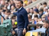 Rangers manager Giovanni van Bronckhorst took issue with the reactive nature of his defence in going one down at Livingston in a poor first half showing they shook off  with two second quickfire second half strikes to earn an opening day league win. (Photo by Alan Harvey / SNS Group)