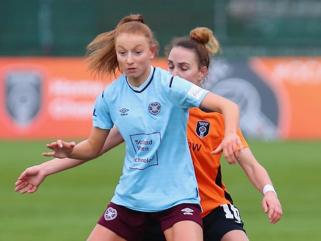 It's hard to believe Hearts dynamic number 10 is still in her teens, such is her vast experience having been a regular in the Jambos midfield for a number of seasons. Smith is another Scotland youth star, who gets fans off their feet with her dribbling.