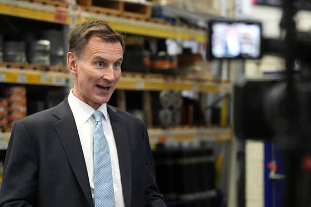 Jeremy Hunt's Budget was a missed opportunity to close gender gaps (Picture: Kirsty Wigglesworth/WPA Pool/Getty Images)