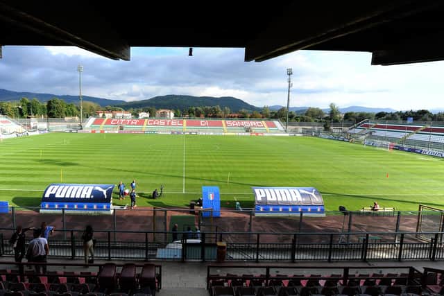 The Stadio Teofilo Patini in L'Aquila, Italy, setting for Joe McGinniss' book, The Miracle of Castel di Sangro. Picture: Giuseppe Bellini/Getty Images