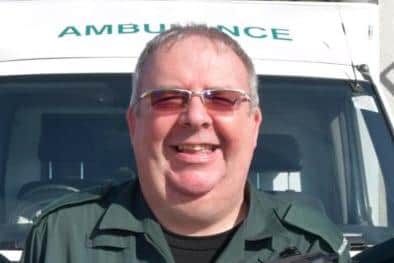 Robert Black, paramedic. The 52-year-old paramedic had worked for the Scottish Ambulance Service for 28 years picture: SAS