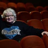 Janey Godley visited the Glasgow Film Theatre ahead of the world premiere of a new fly-on-the-wall documentary on the comic in March. Picture: John Devlin