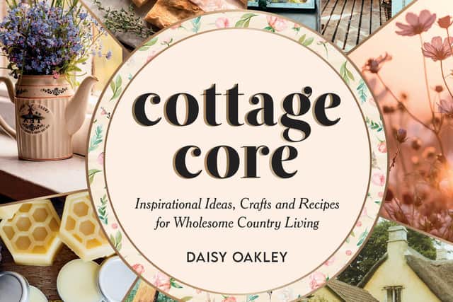 Cottagecore book jacket