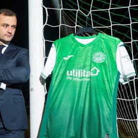 Shaun Maloney was unveiled as the new Hibernian manager at the club's training centre on Monday evening. (Photo by Mark Scates / SNS Group)