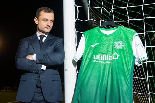 Shaun Maloney was unveiled as the new Hibernian manager at the club's training centre on Monday evening. (Photo by Mark Scates / SNS Group)
