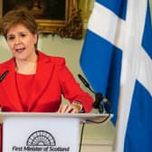 Christine Jardine and other politicians were moved by Nicola Sturgeon's resignation speech (Picture: Jane Barlow/pool/Getty Images)
