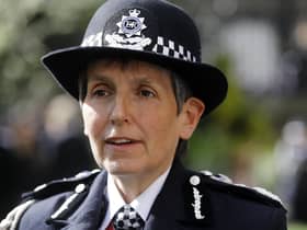 The head of London's Metropolitan Police, Cressida Dick, said she is resigning after a string of controversies that undermined public confidence in the force and prompted a falling out between her and the capital's mayor, Sadiq Khan (AP Photo/Frank Augstein, File).