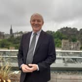 Phil Goff, High Commissioner fro New Zealand, on a visit to Edinburgh.