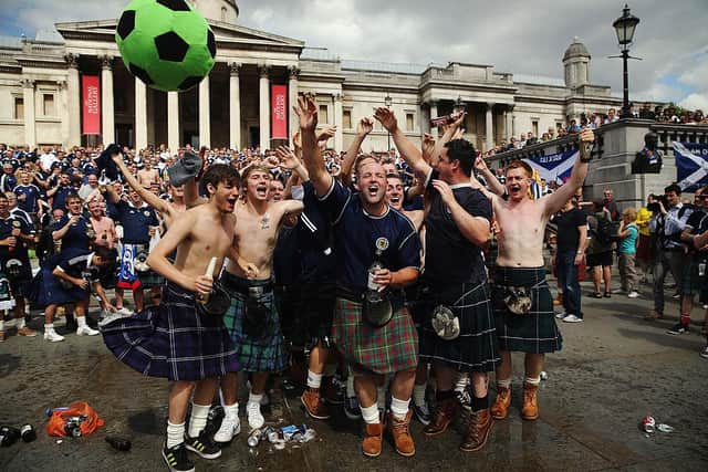 The Tartan Army return to London in 2021 (Getty Images)