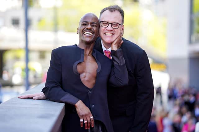 Newly announced Doctor Who star Ncuti Gatwa received a loud round of applause from the audience at the TV Baftas as he came on stage to present the scripted comedy award alongside his Sex Education co-star Aimee Lou Wood (Photo: Scott Garfitt/Shutterstock)