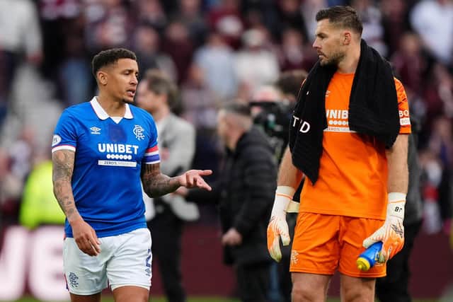 Rangers goalkeeper Jack Butland has confirmed his exit from the club.