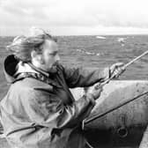 On board the 'Fiery Cross', fishing in the Minch, 11 September 1978. PIC: David Gordon.