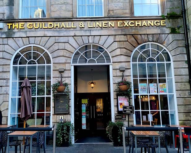 JD Wetherspoon runs 826 pubs across the UK, including Dunfermline’s Guildhall & Linen Exchange within its Scottish portfolio. Picture: Scott Reid