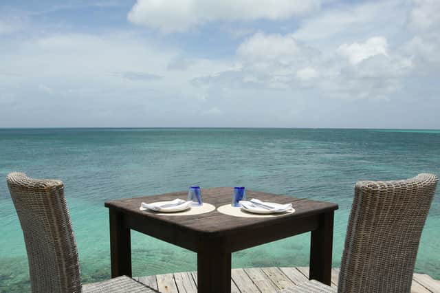 The view from Sheer Rocks at Cocobay Resort on the west coast of Antigua.