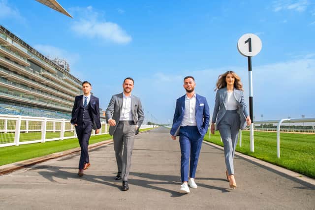 The Suited & Booted Dubai team at Meydan.
