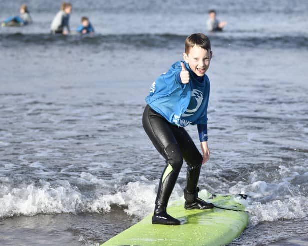 A participant in one of the Wave Project's current programmes.