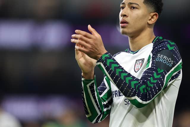 Jobe Bellingham is close to completing a transfer to Dortmund. (Photo by Molly Darlington/Getty Images)