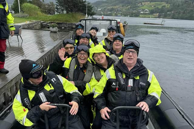 All aboard for the Osafjord