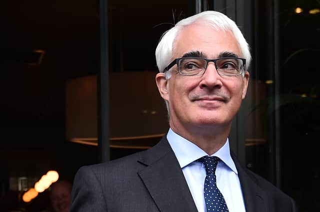 Alistair Darling pictured in Edinburgh in September 2014 when he led the Better Together campaign (Picture: Ben Stansall/AFP)