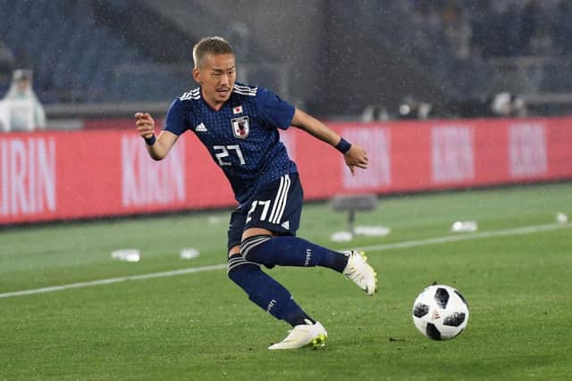 Midfielder Yosuke Ideguchi is reported to be on Postecoglou's wishlist. (Photo by Atsushi Tomura/Getty Images)