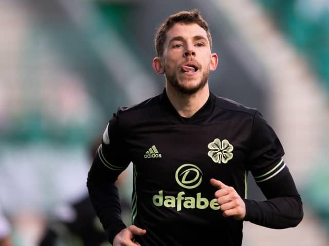 Celtic's  Ryan Christie wants to lick Sparta Prague to atone for the brutal 4-1 defeat by the Czechs in Glasgow (Photo by Craig Foy / SNS Group)